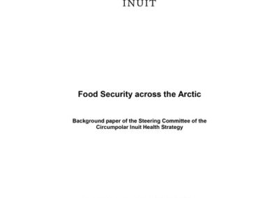 Food Security Across the Arctic