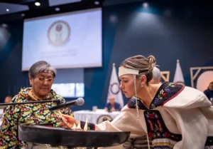 Delegates at the 15th Inuit Circumpolar Council General Assembly in Iqaluit