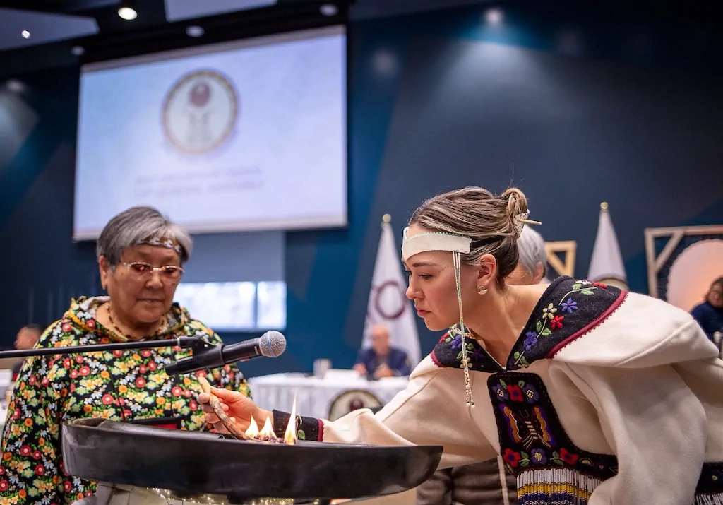 Delegates at the 15th Inuit Circumpolar Council General Assembly in Iqaluit