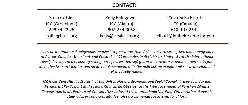 image | Inuit Circumpolar Council Canada